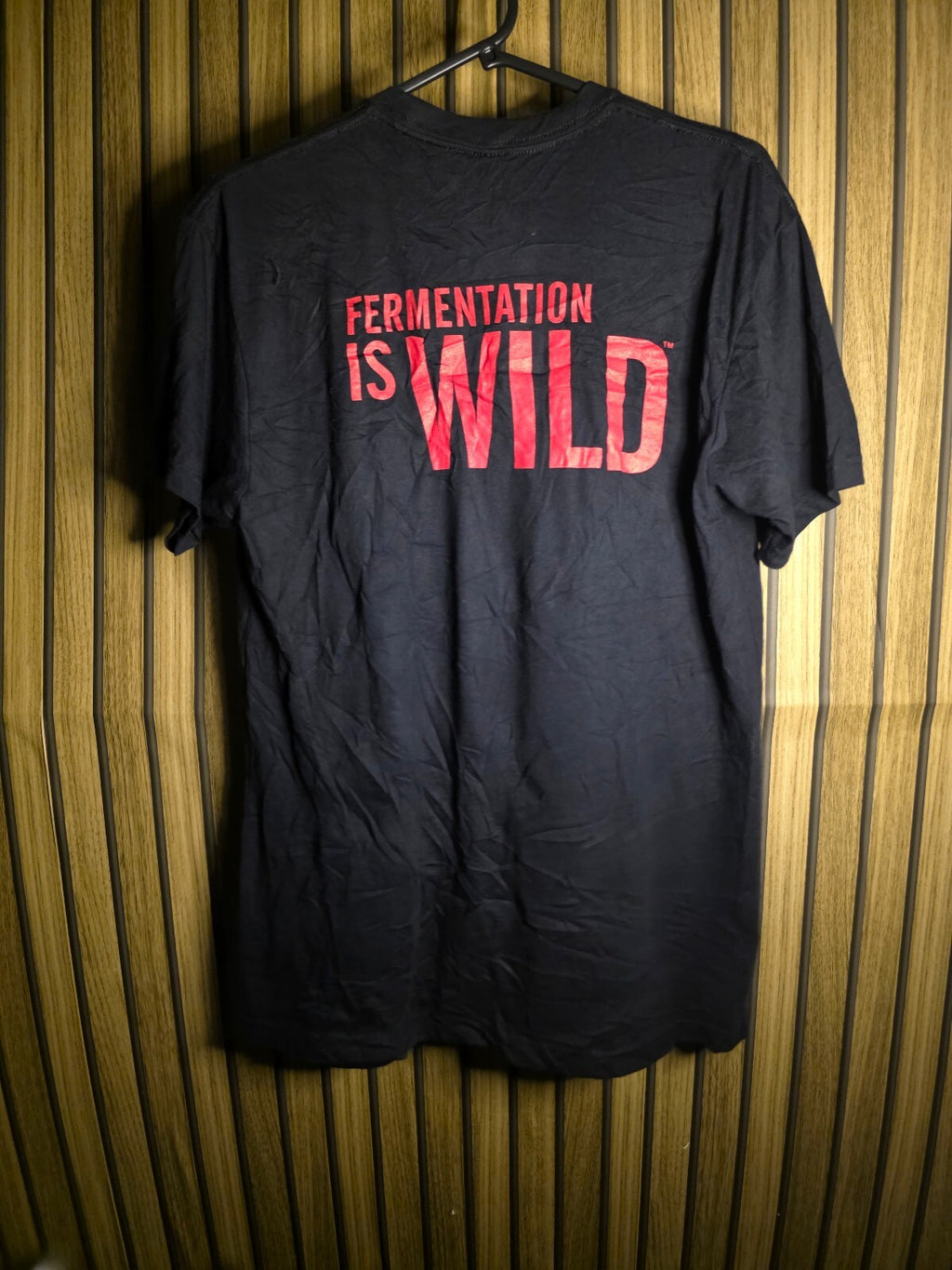 Wildbrine Logo Graphic Black T-Shirt MX626