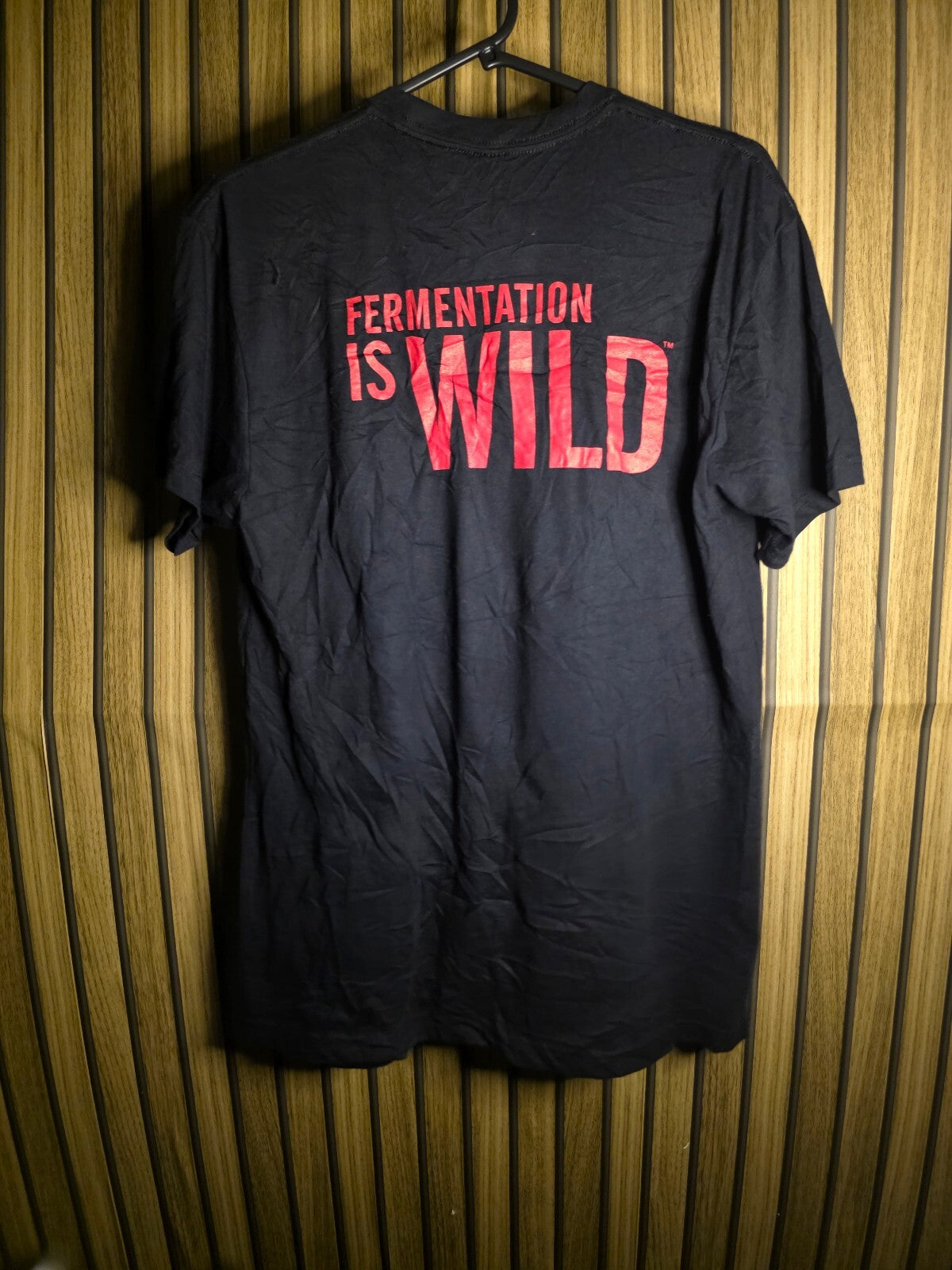 Wildbrine Logo Graphic Black T-Shirt MX626