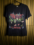 2009 Slipknot All Hope Is Gone Tour Black T-Shirt S MX627