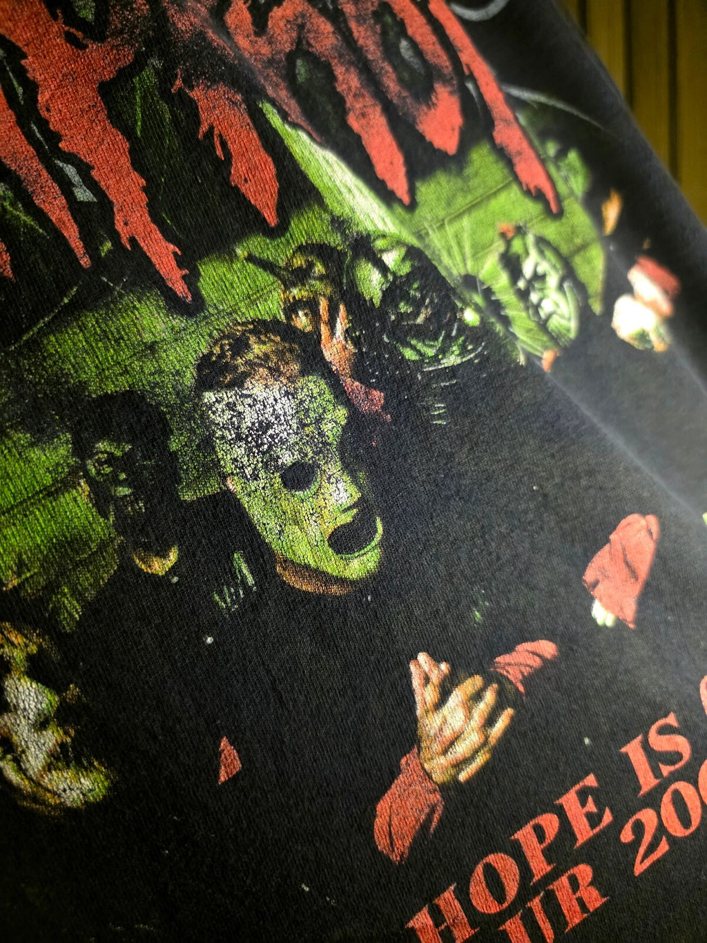 2009 Slipknot All Hope Is Gone Tour Black T-Shirt S MX627