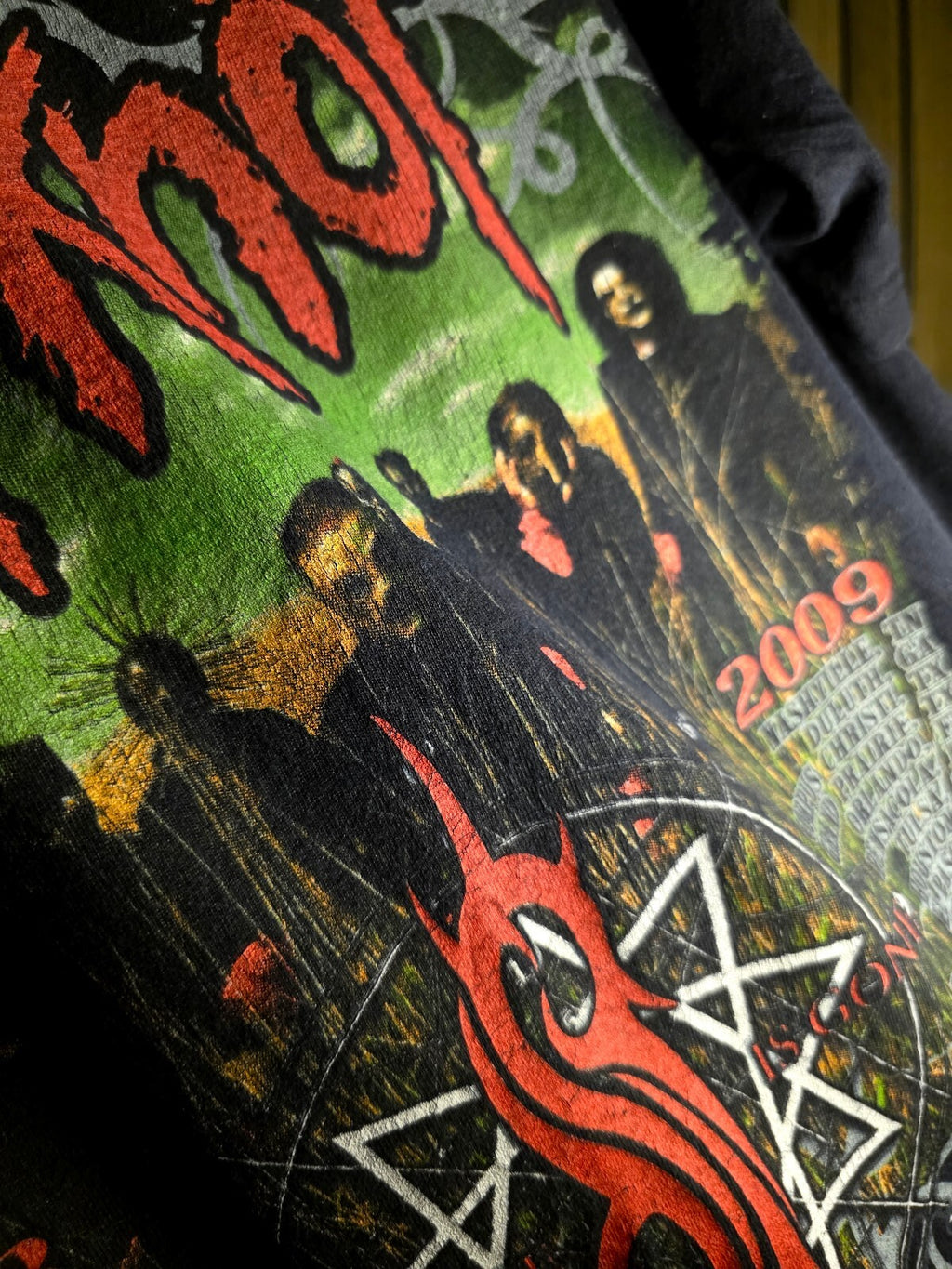 2009 Slipknot All Hope Is Gone Tour Black T-Shirt S MX627