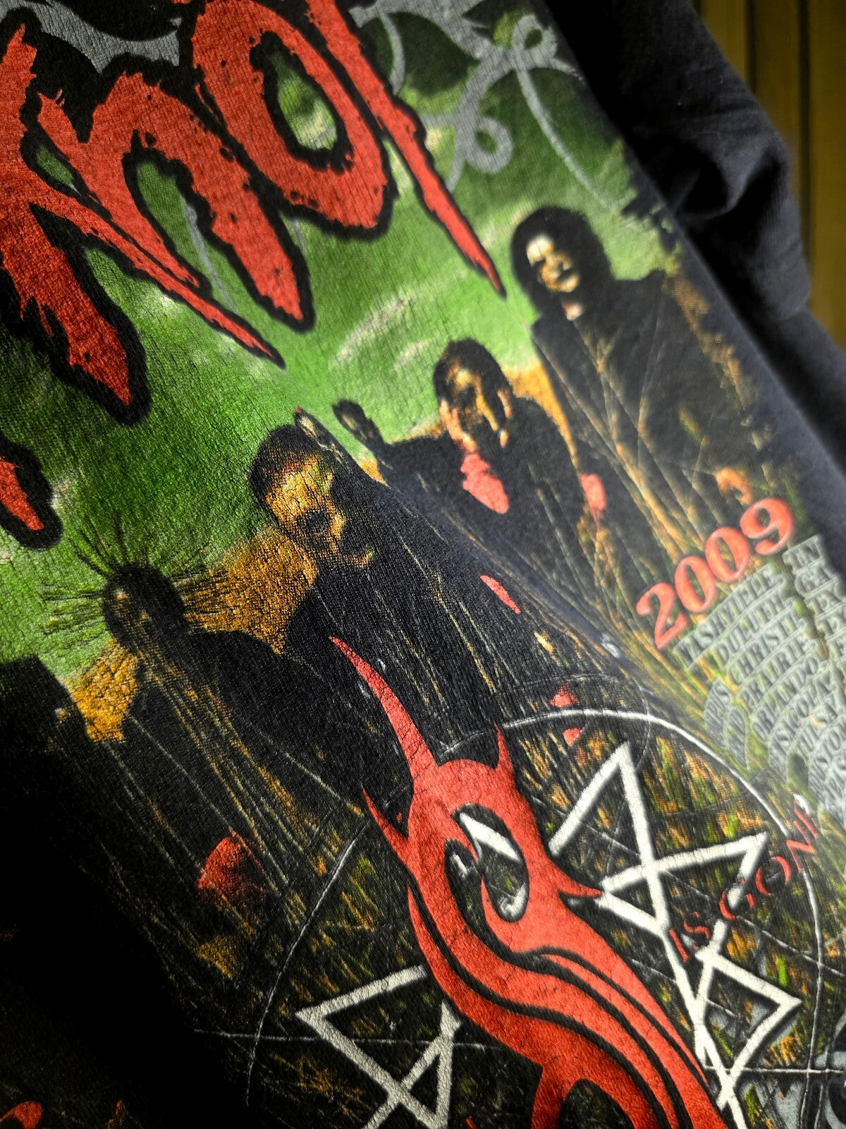 2009 Slipknot All Hope Is Gone Tour Black T-Shirt S MX627