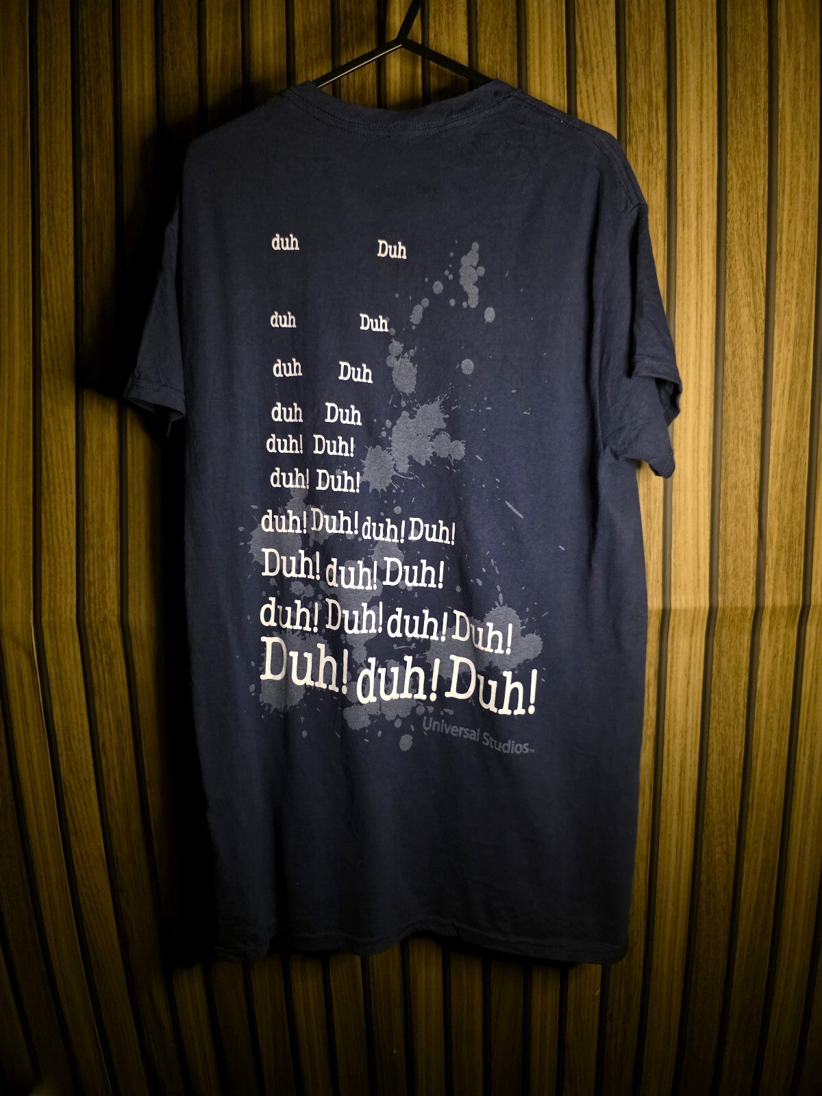Jaws Poster Graphic Navy T-Shirt S MX633