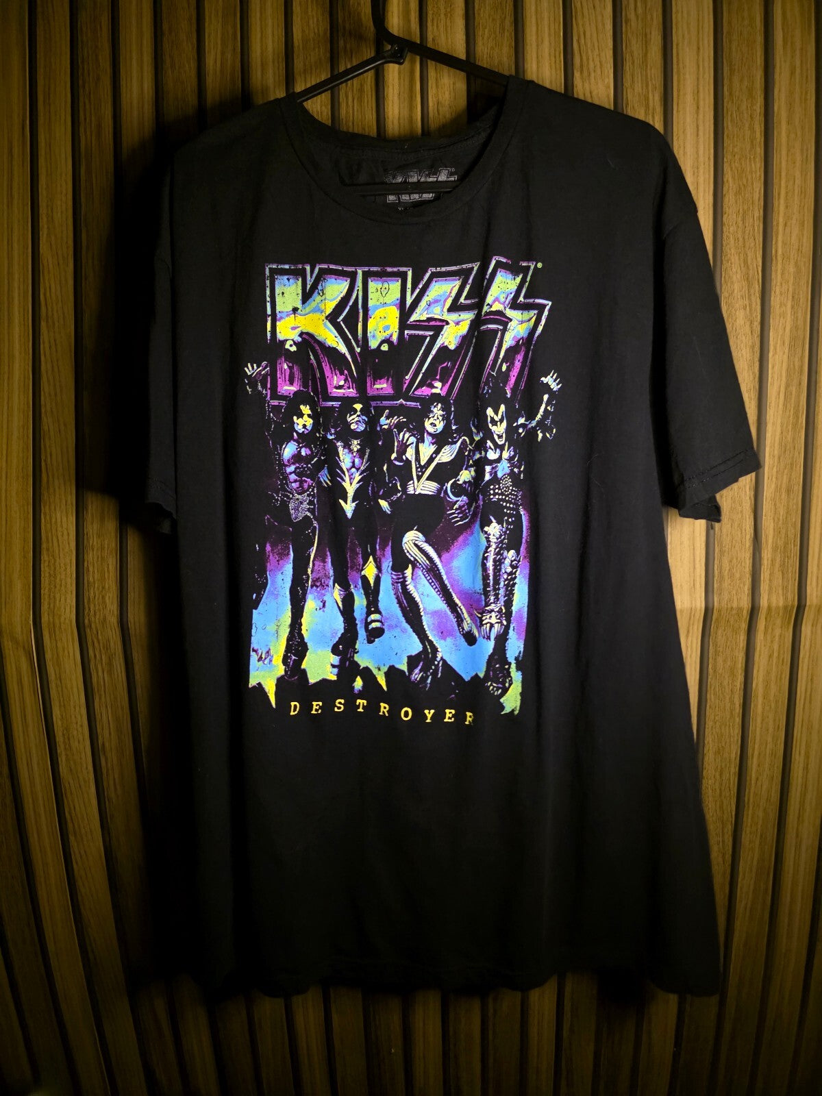 KISS Destroyer Graphic T-Shirt Black XL MX641