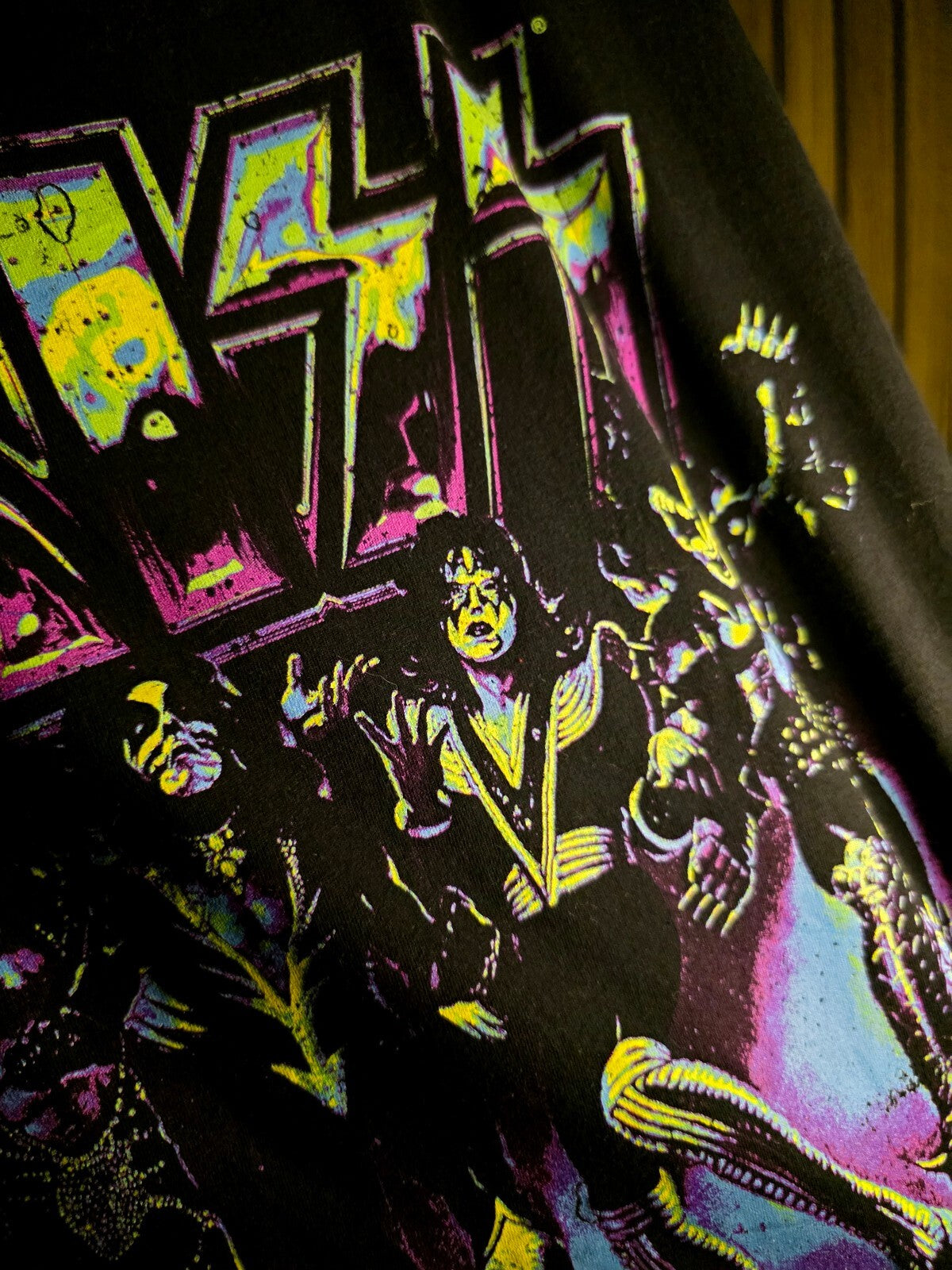 KISS Destroyer Graphic T-Shirt Black XL MX641