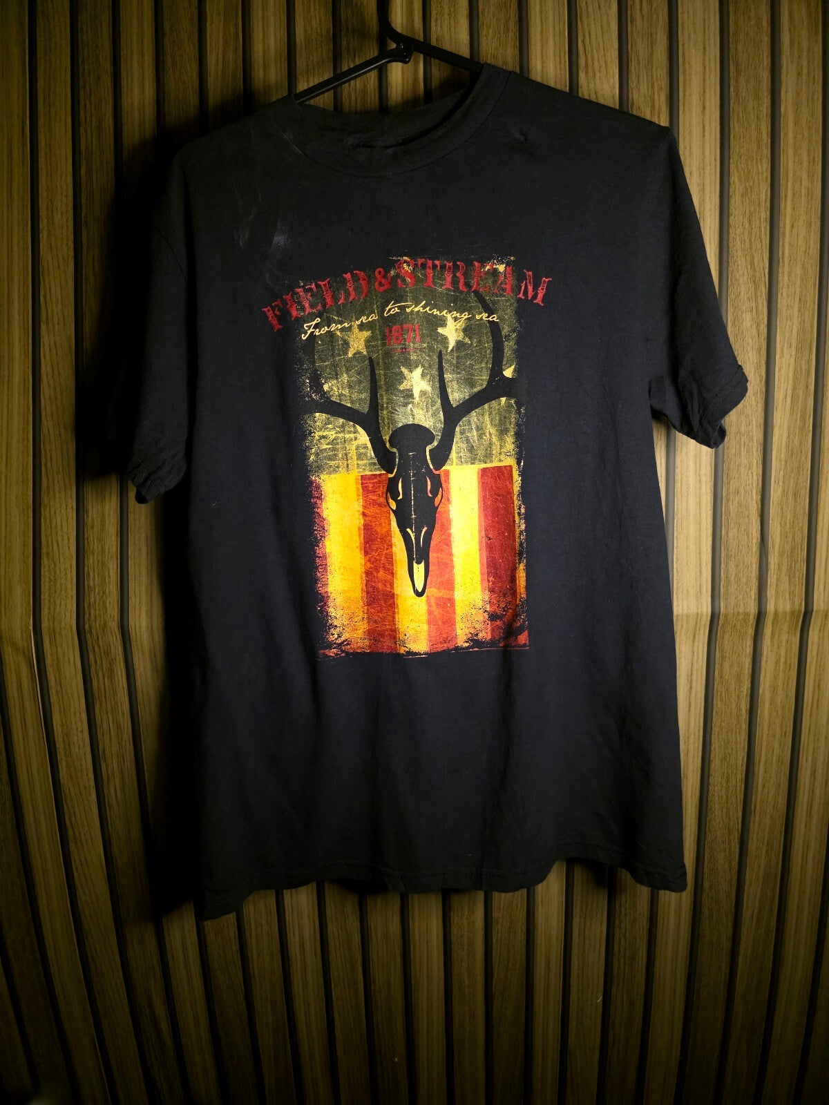 Field & Stream Deer Graphic T-Shirt Black XL MX643