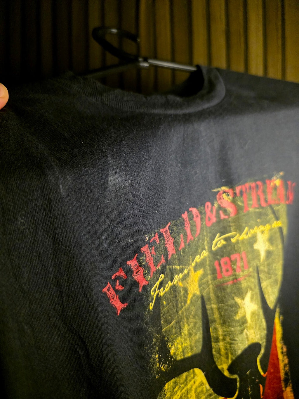 Field & Stream Deer Graphic T-Shirt Black XL MX643