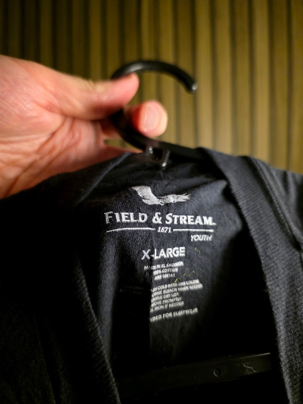Field & Stream Deer Graphic T-Shirt Black XL MX643