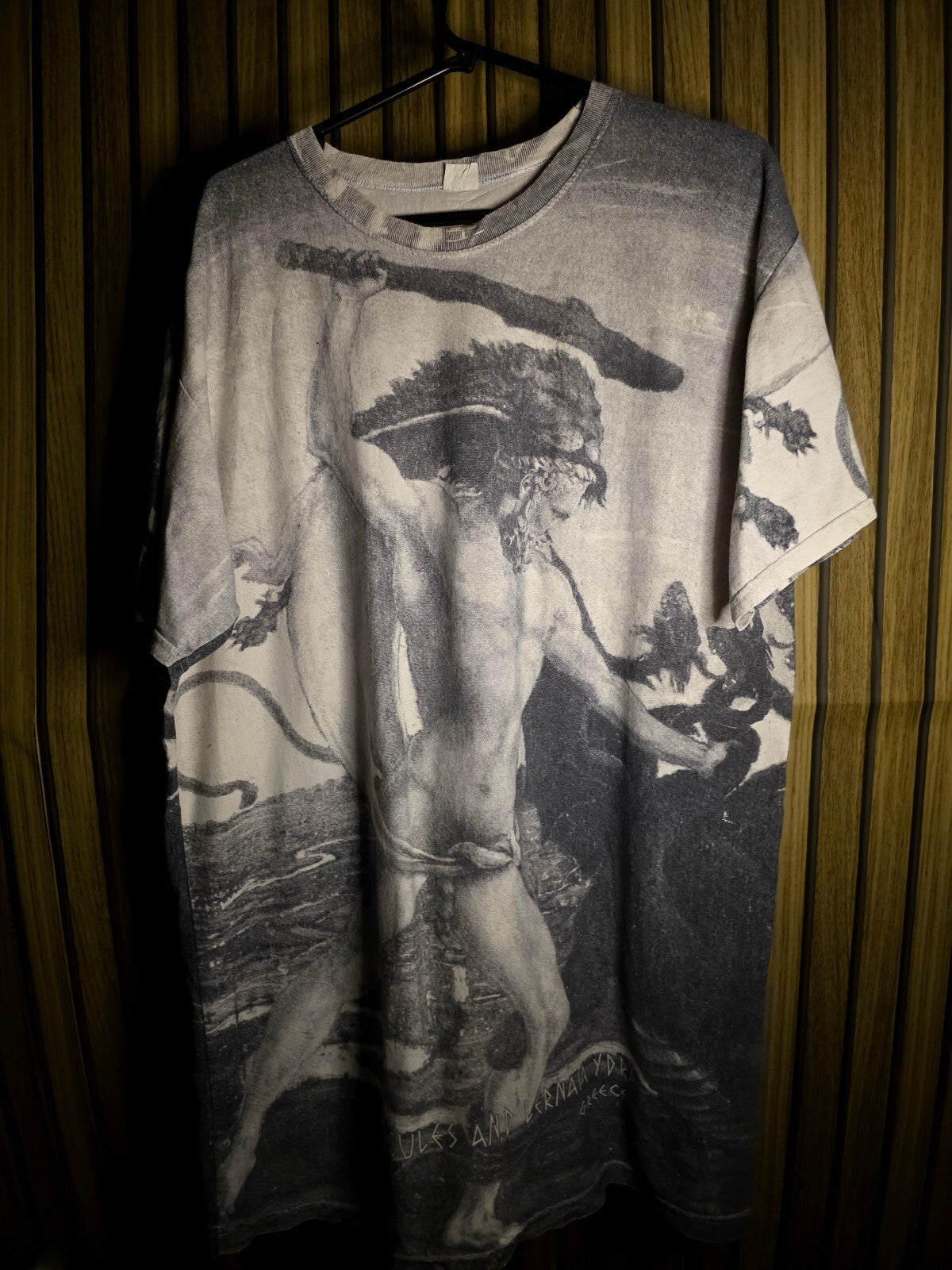 Hercules All Over Print T-Shirt Grey MX644