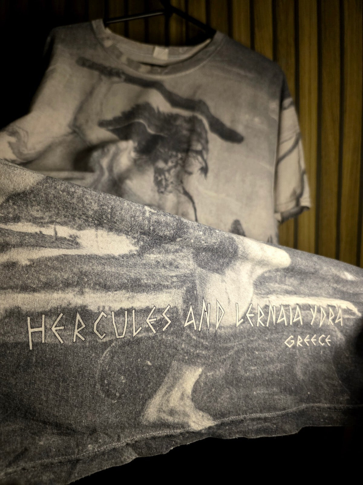 Hercules All Over Print T-Shirt Grey MX644