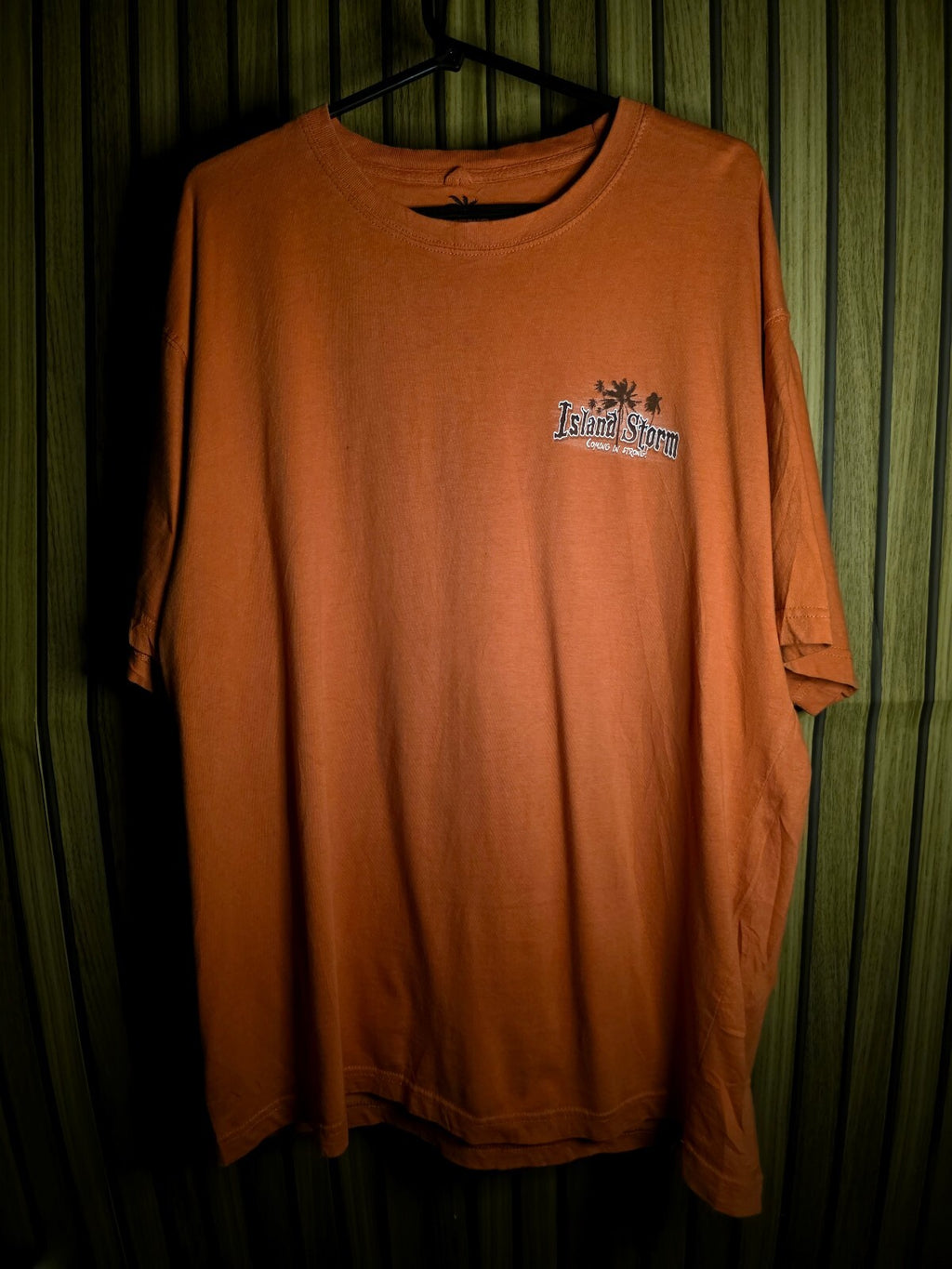 Island Storm Newport Blue Truck T-Shirt Orange MX646