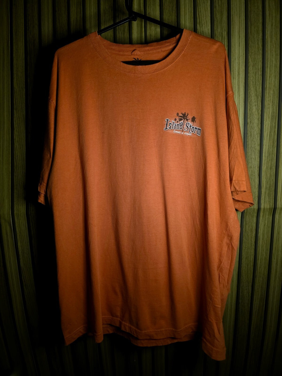 Island Storm Newport Blue Truck T-Shirt Orange MX646