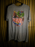 Marvel Heroes Logo Graphic T-Shirt Grey MX653