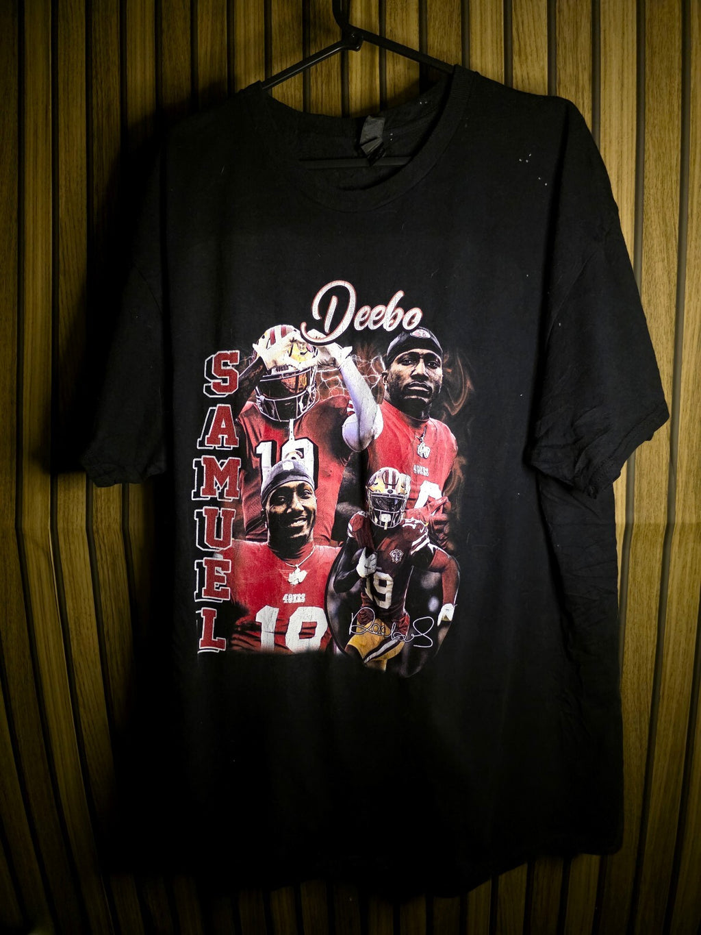 Deebo Samuel 19 Graphic T-Shirt Black MX654