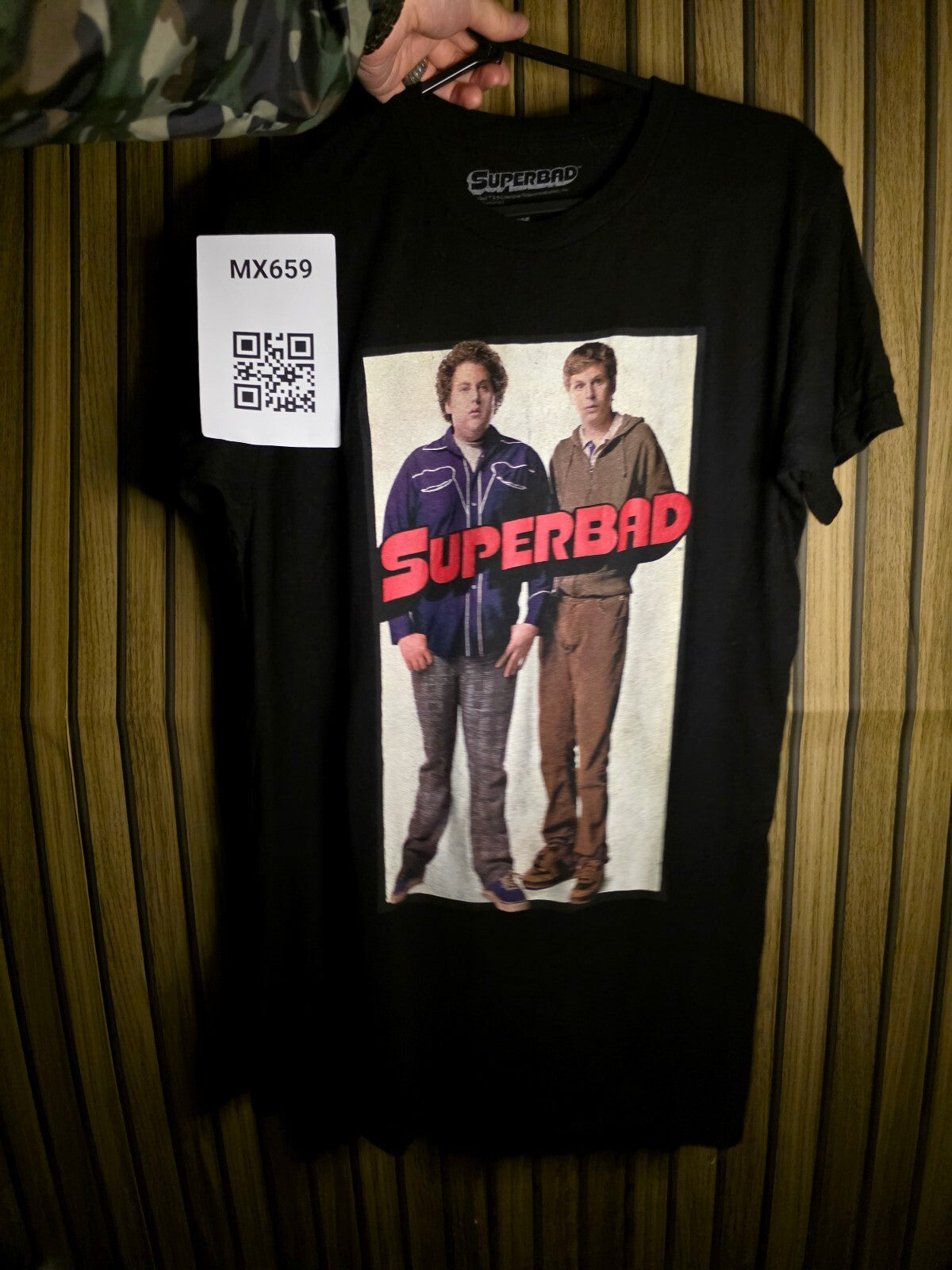 Superbad Movie Graphic T-Shirt Black M MX659