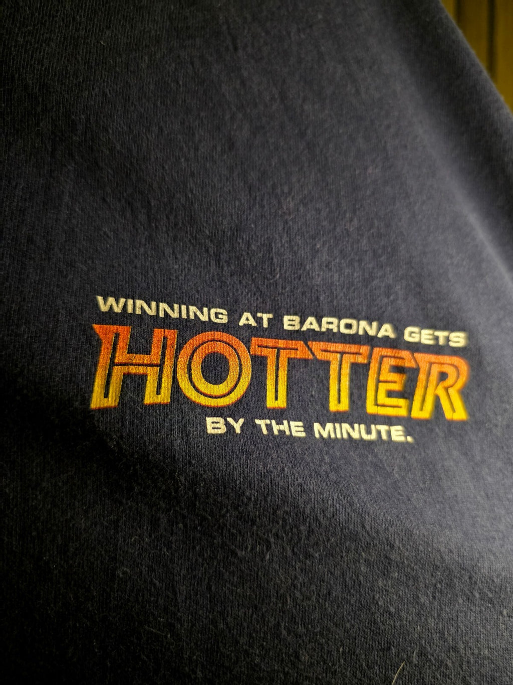 Barona Rapid Fire Casino T-Shirt Navy XL MX674