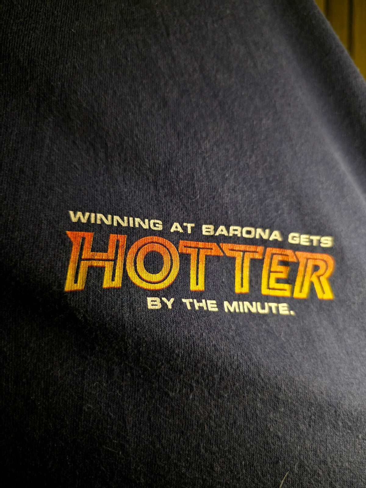 Barona Rapid Fire Casino T-Shirt Navy XL MX674