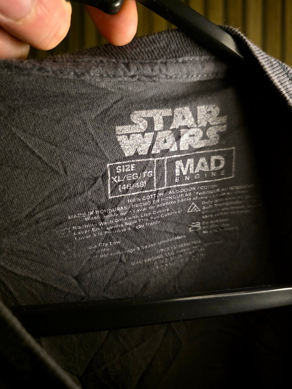Star Wars Grogu Baby Yoda T-Shirt Charcoal MX694