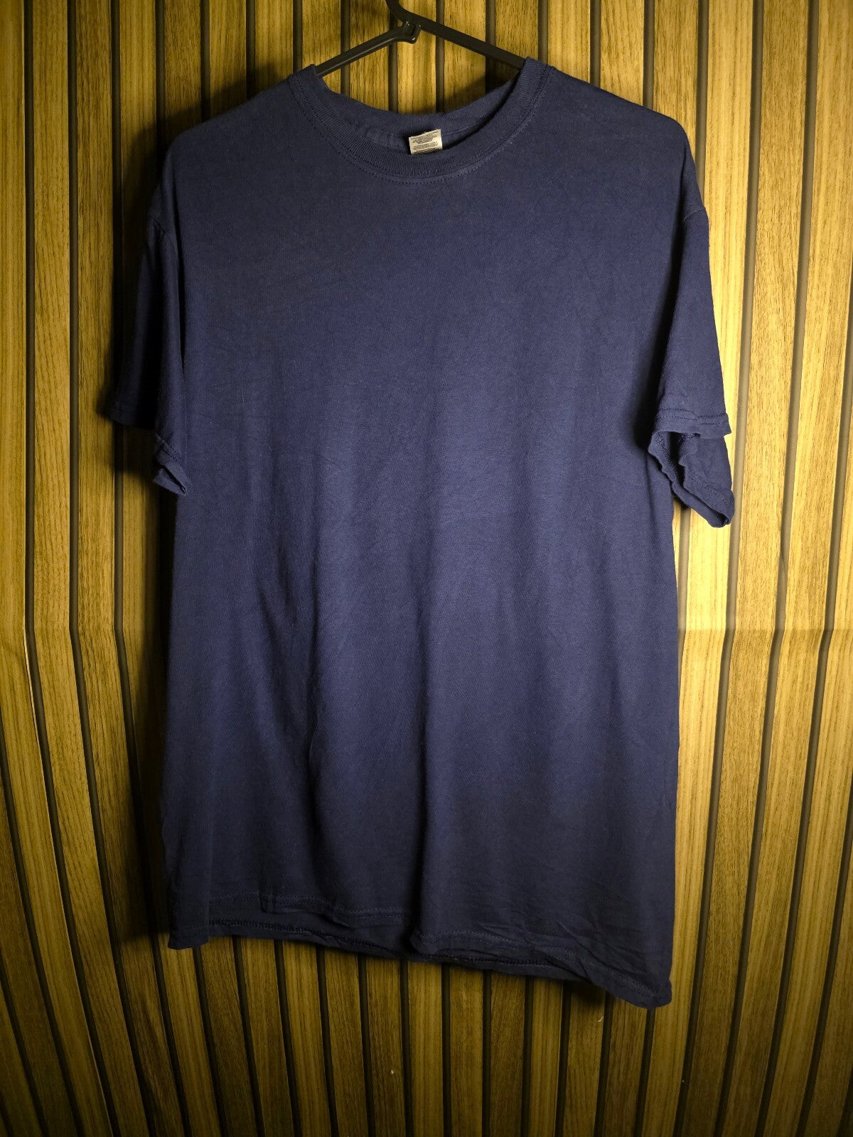 Gildan Banana Slogan Graphic T-Shirt Blue Medium RAN123