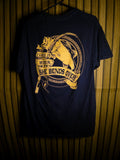Gildan Banana Slogan Graphic T-Shirt Blue Medium RAN123
