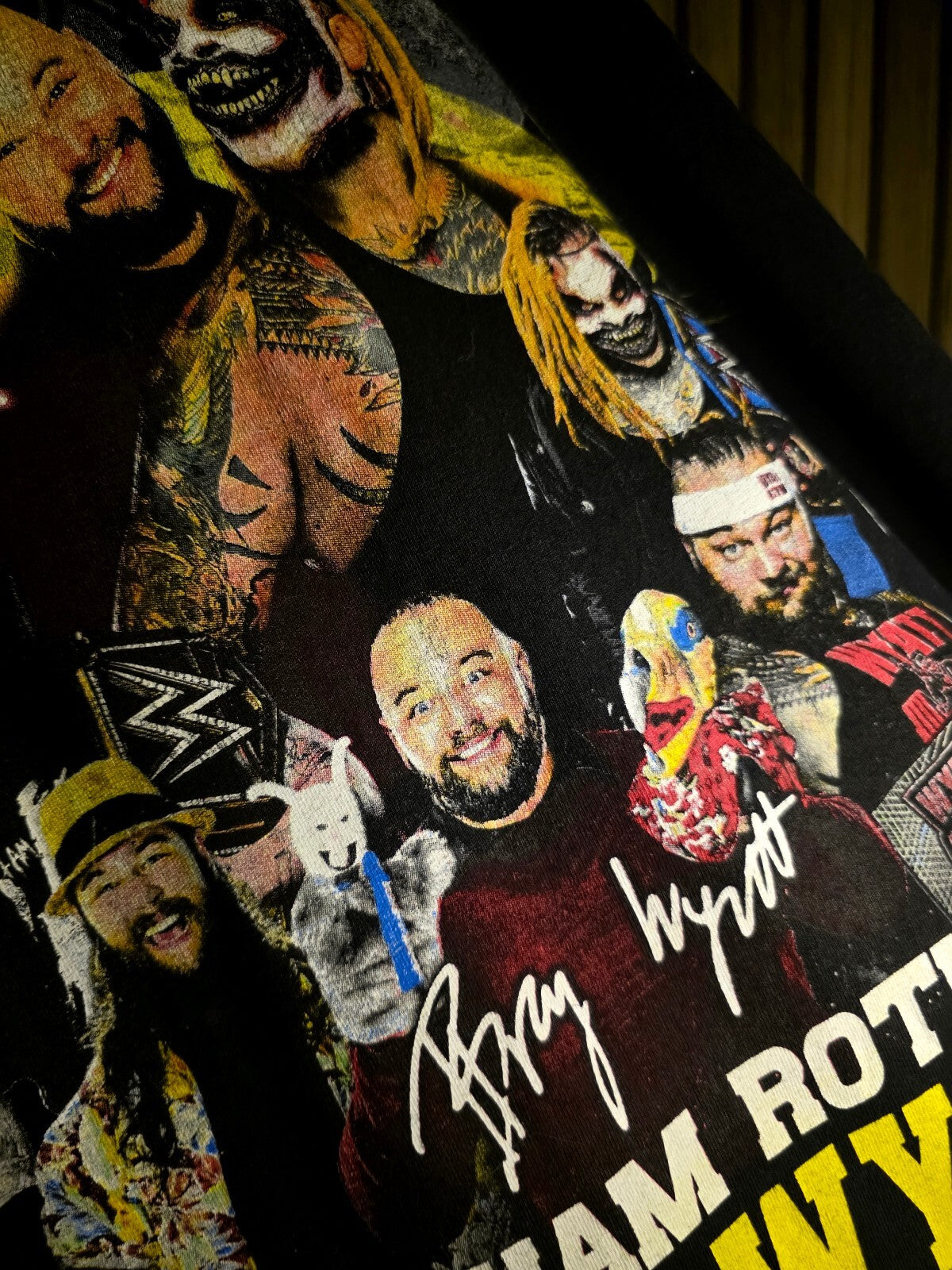 WWE Bray Wyatt Thank You T-Shirt Black L RAN127