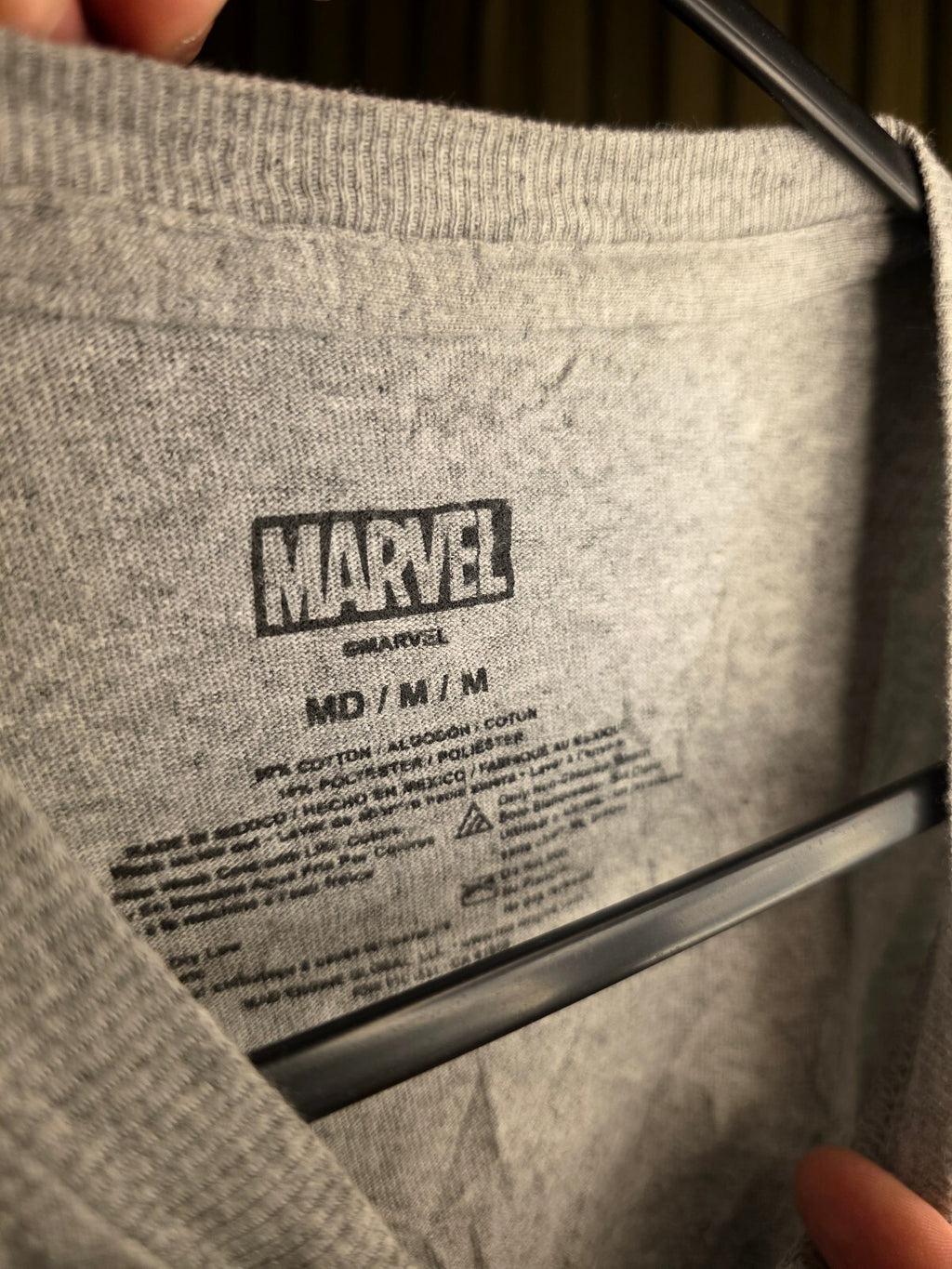 Marvel Spider-Man Graphic T-Shirt Grey M RAN130