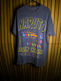 Naruto Shippuden Run Club T-Shirt Blue M RAN140