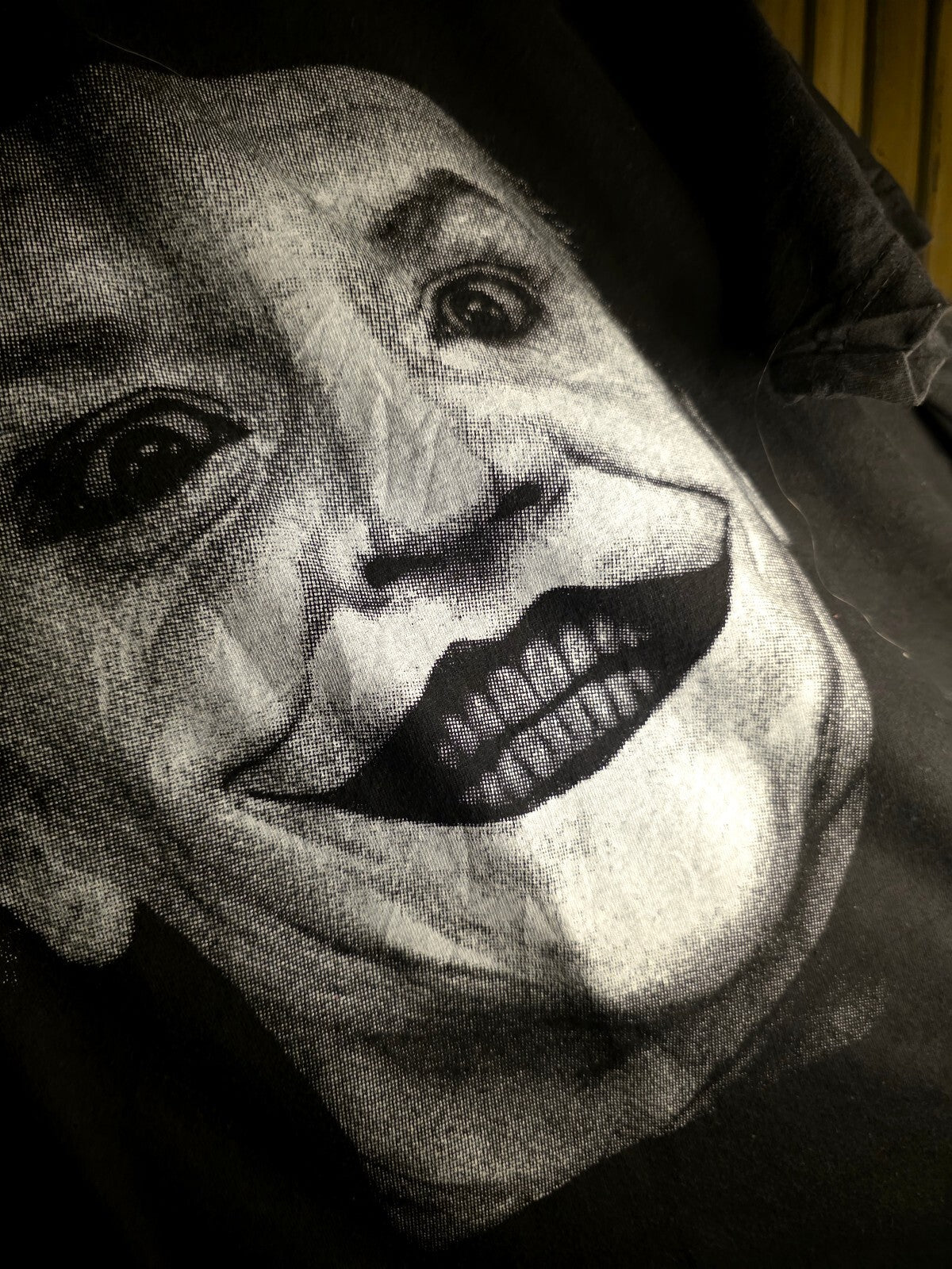 Jack Nicholson Joker Face Graphic T-Shirt Black 3XL RAN141