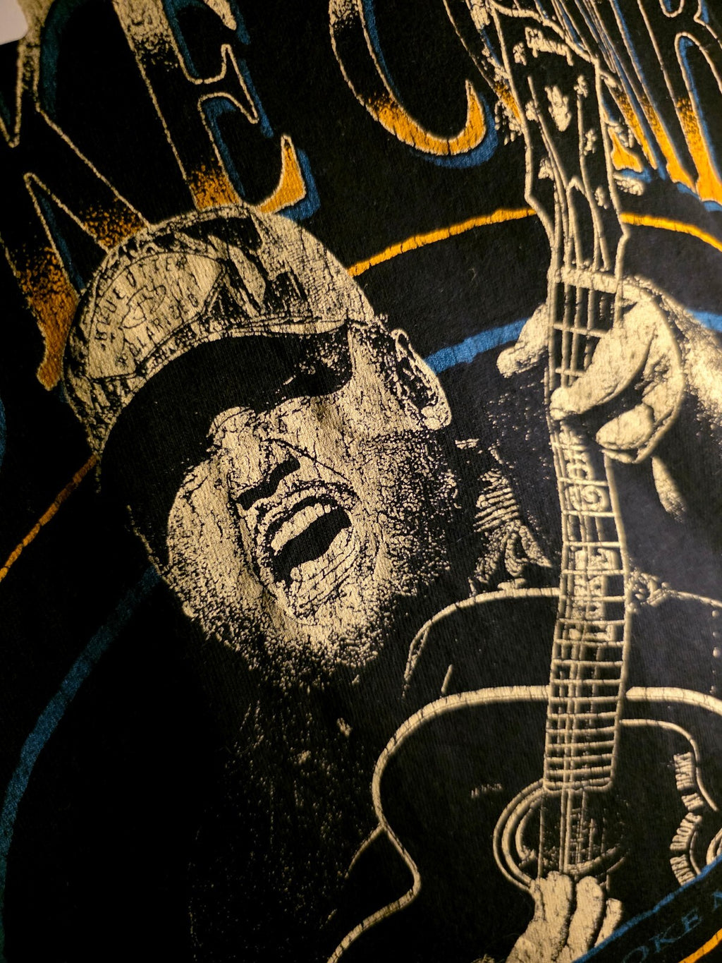 Luke Combs Tour Graphic T-Shirt Navy RAN152