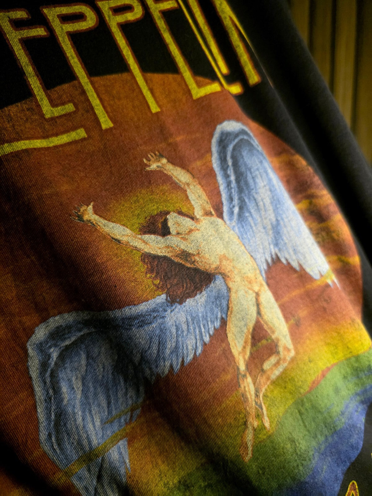 Led Zeppelin US Tour 1975 T-Shirt Black M RAN164