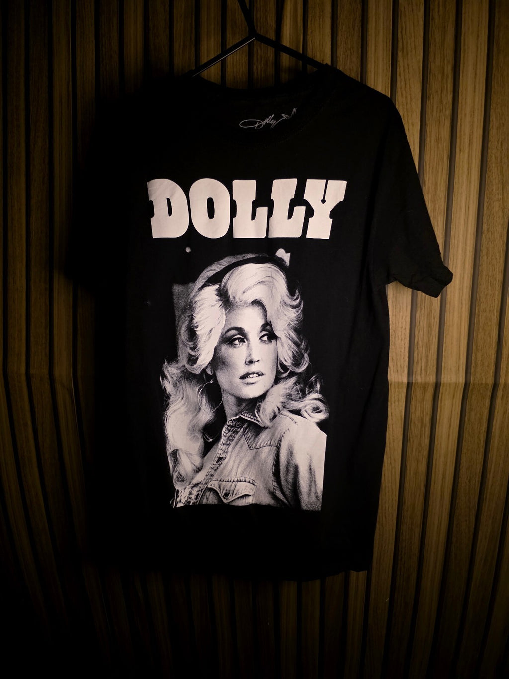 Dolly portrait T-shirt Black S/C/P RAN167