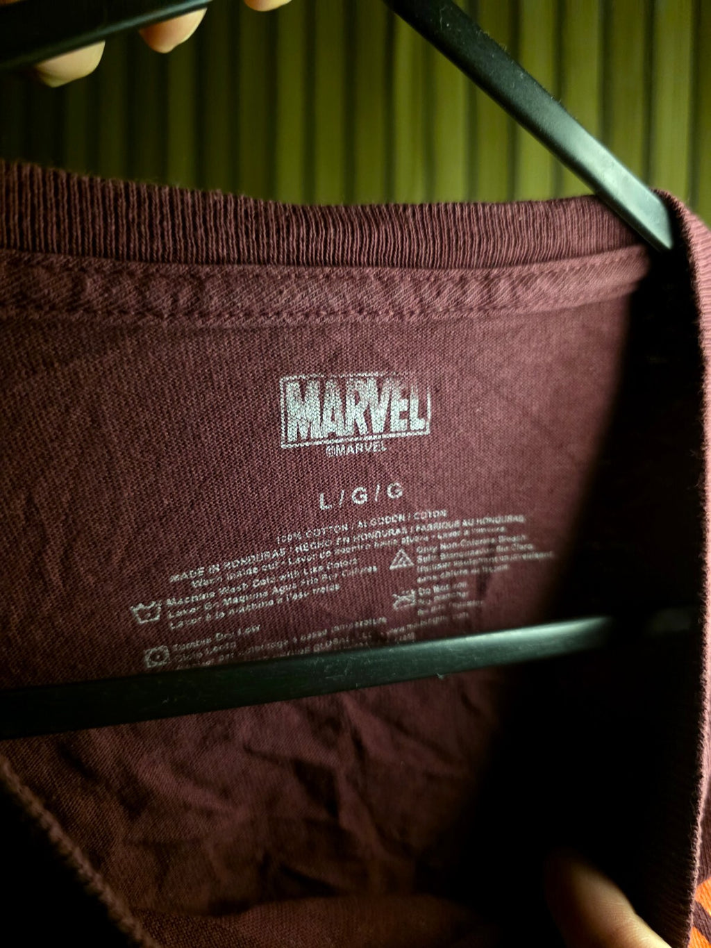 Marvel Amazing Spider-Man T-shirt Maroon LG/G RAN169