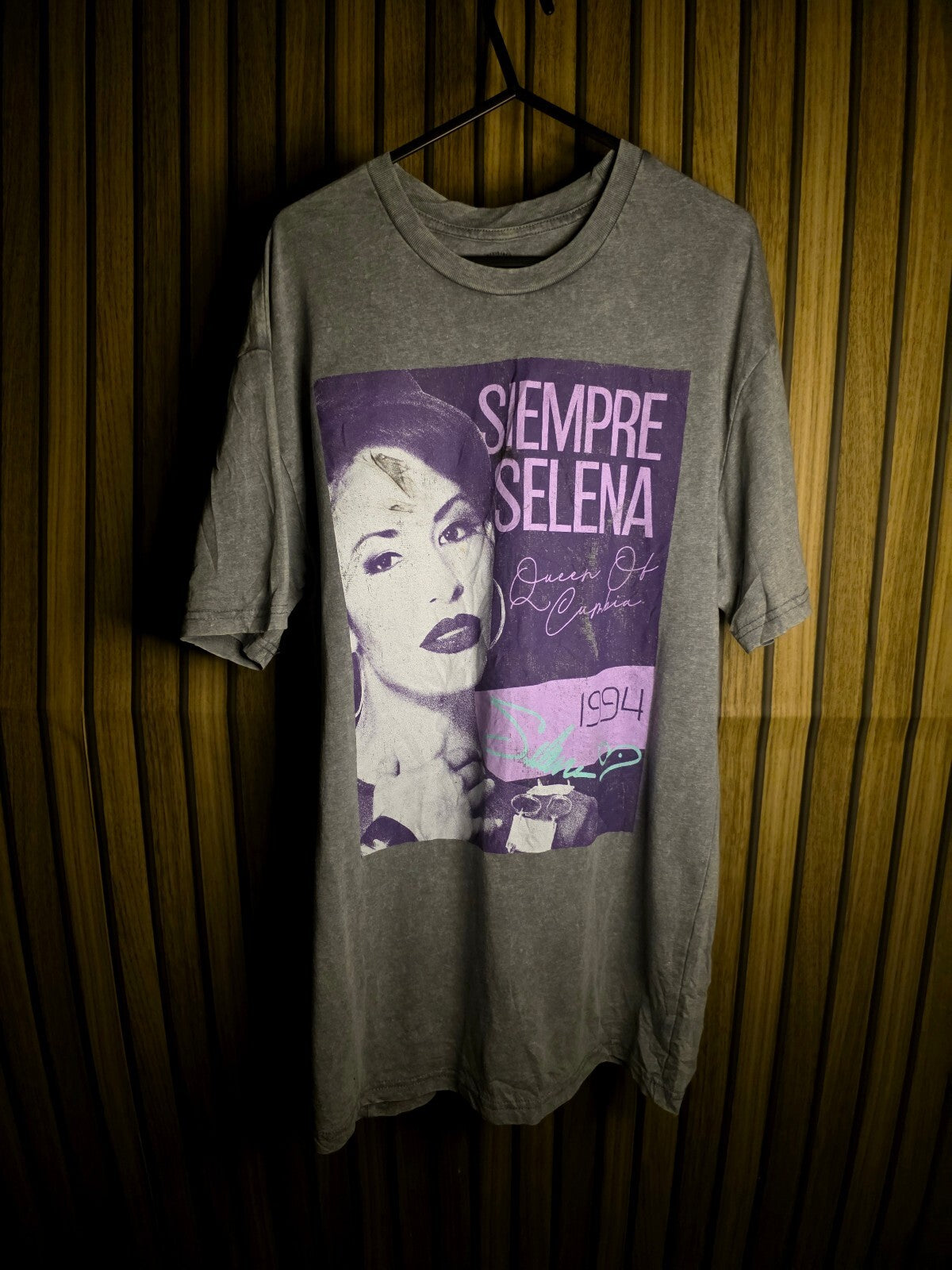 Selena Siempre Selena T-shirt Grey AN864