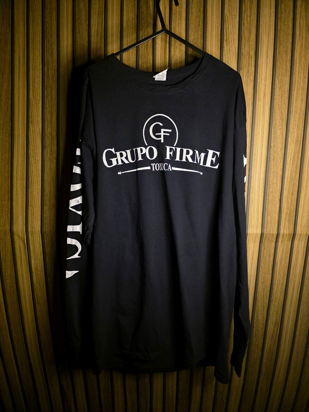 Grupo Firme La Toxica long sleeve Black AN872