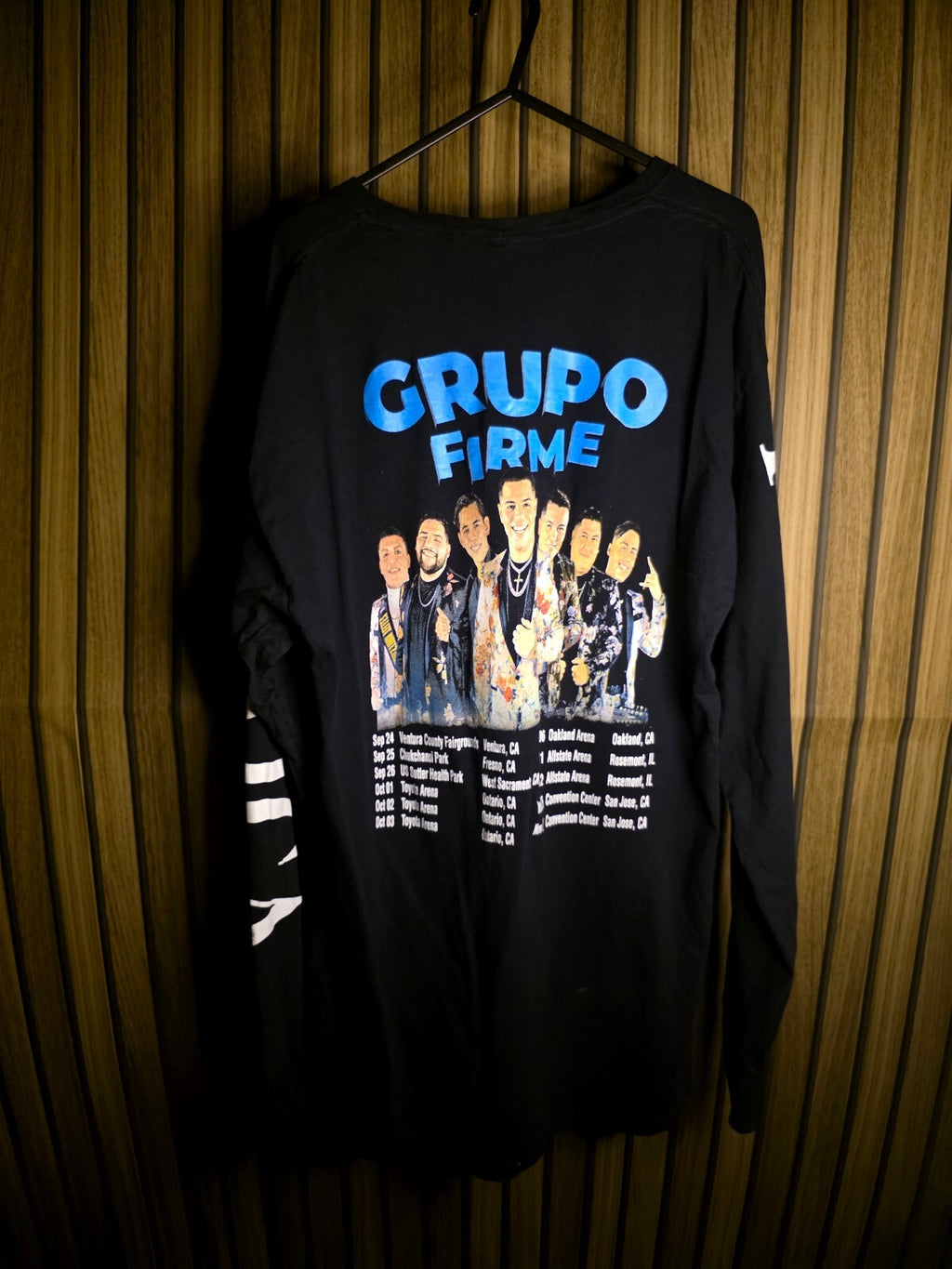 Grupo Firme La Toxica long sleeve Black AN872