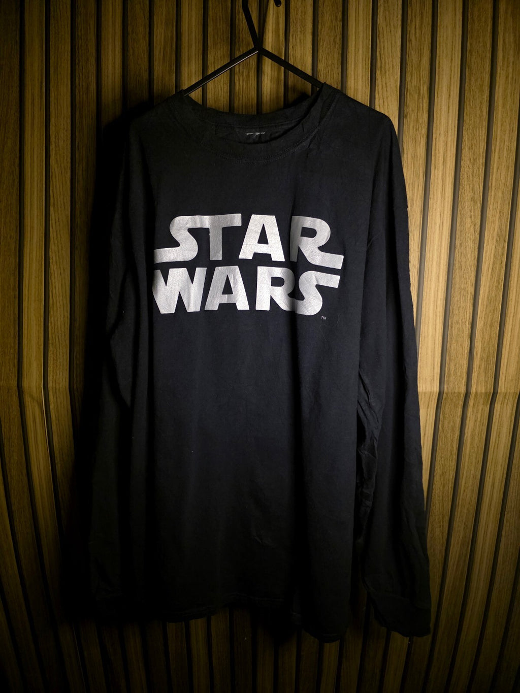 Star Wars logo long sleeve Black AN886