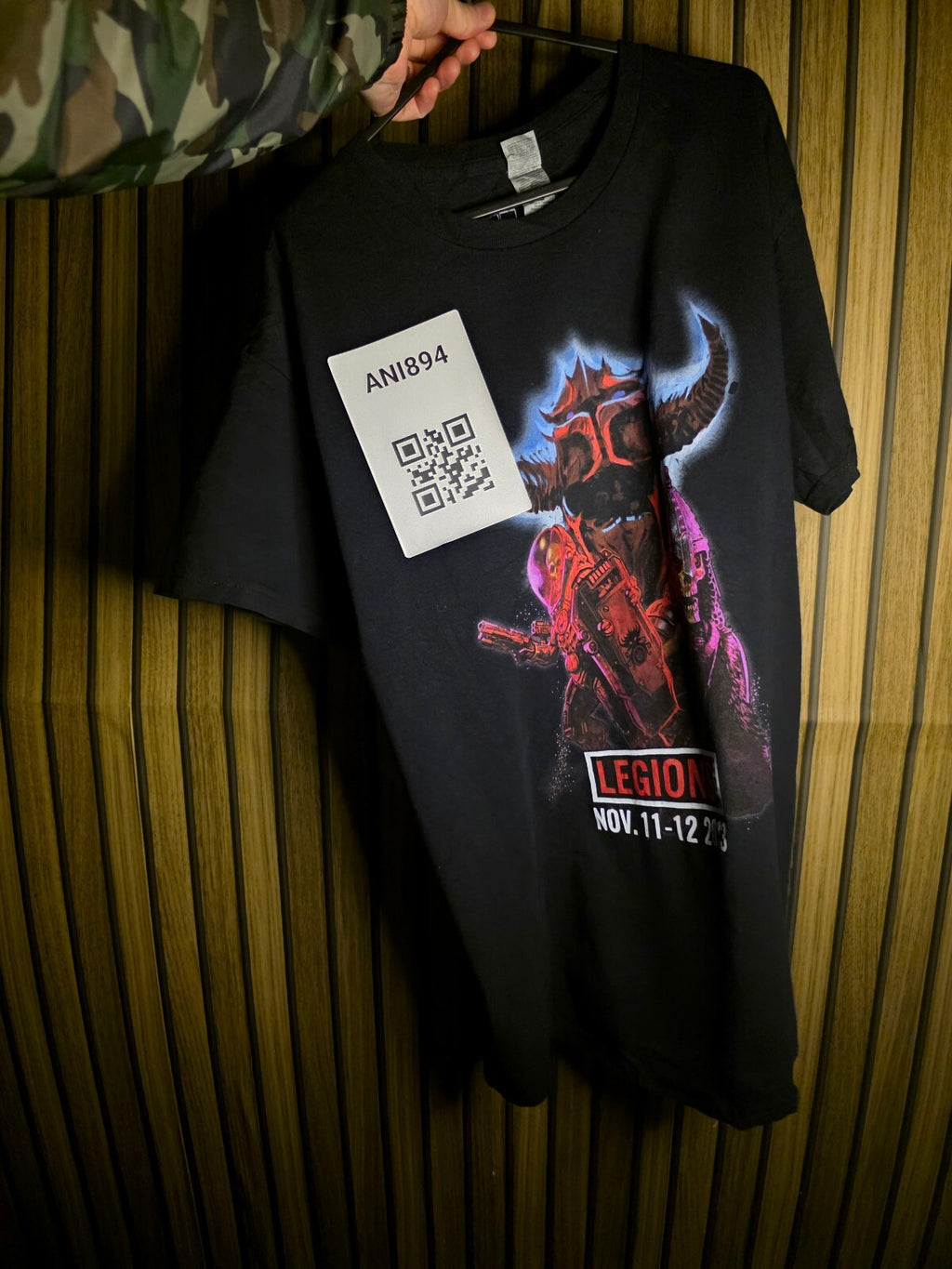 Legion event graphic T-shirt Black AN894