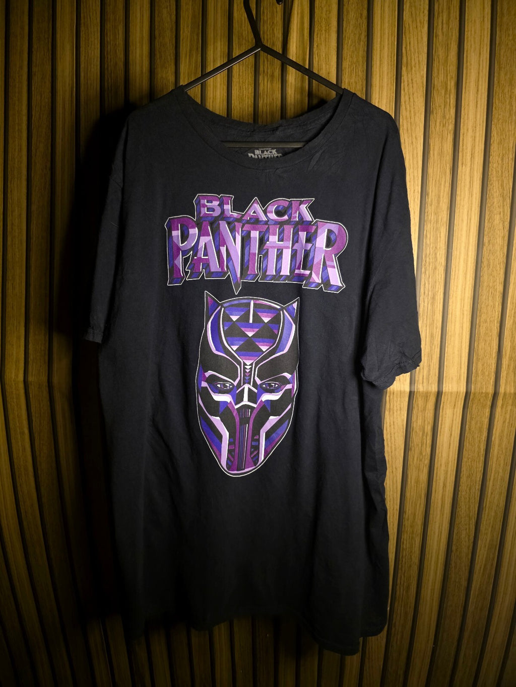 Marvel Black Panther T-shirt Black XL AN900