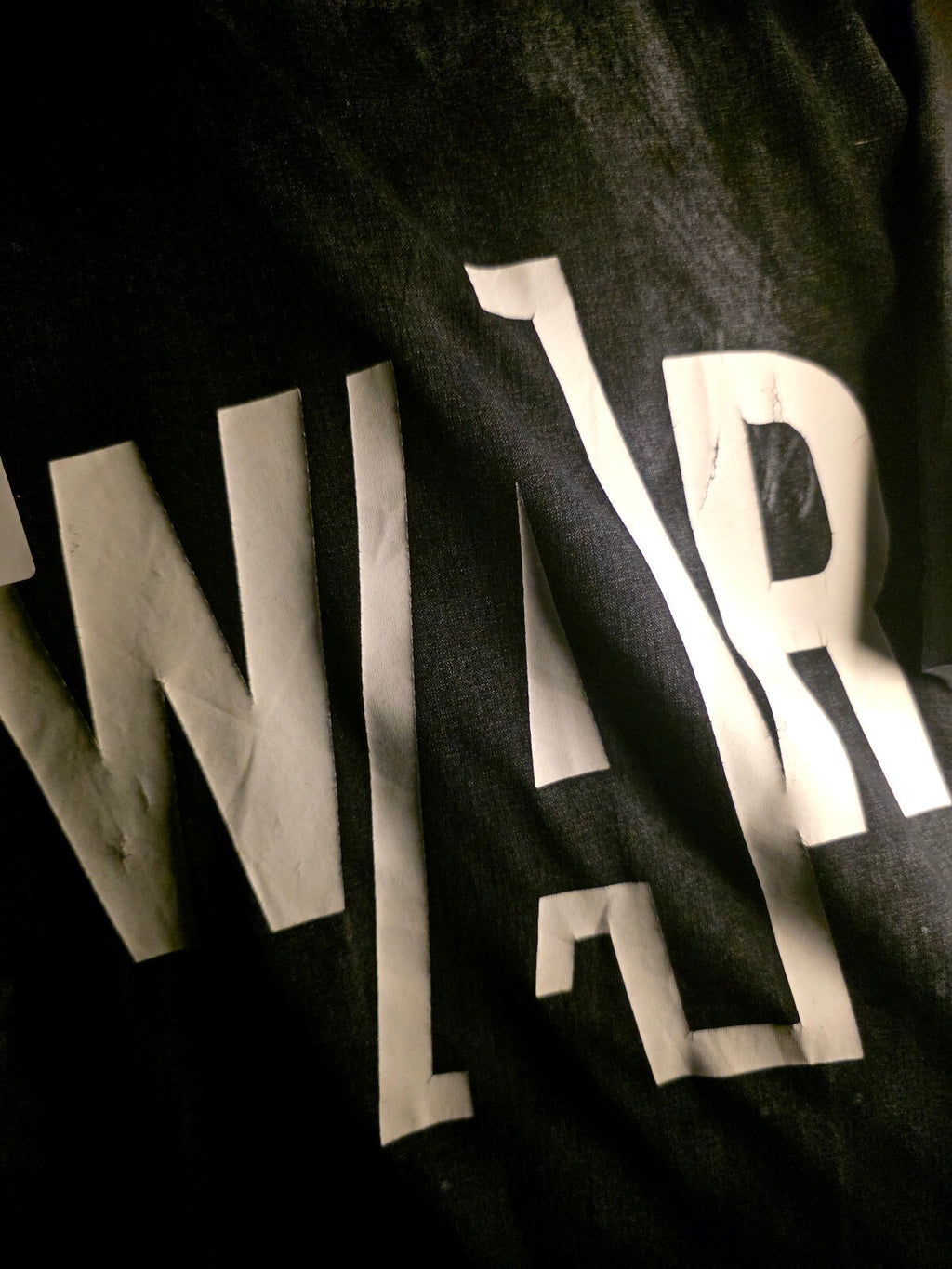 Fashion Nova War Graphic T Shirt Black XL AN902