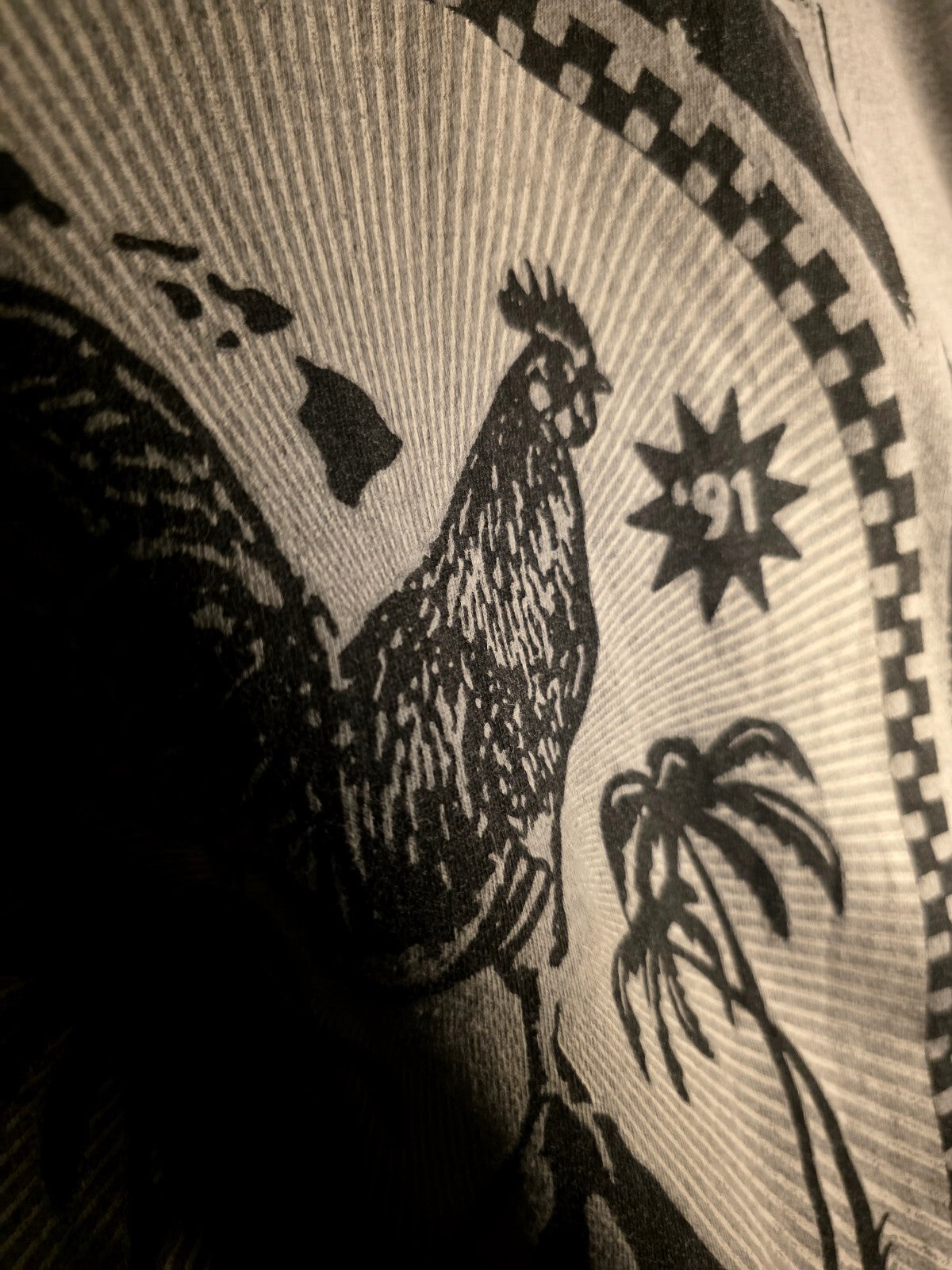 Volcom Rooster Graphic T Shirt Grey XS AN903