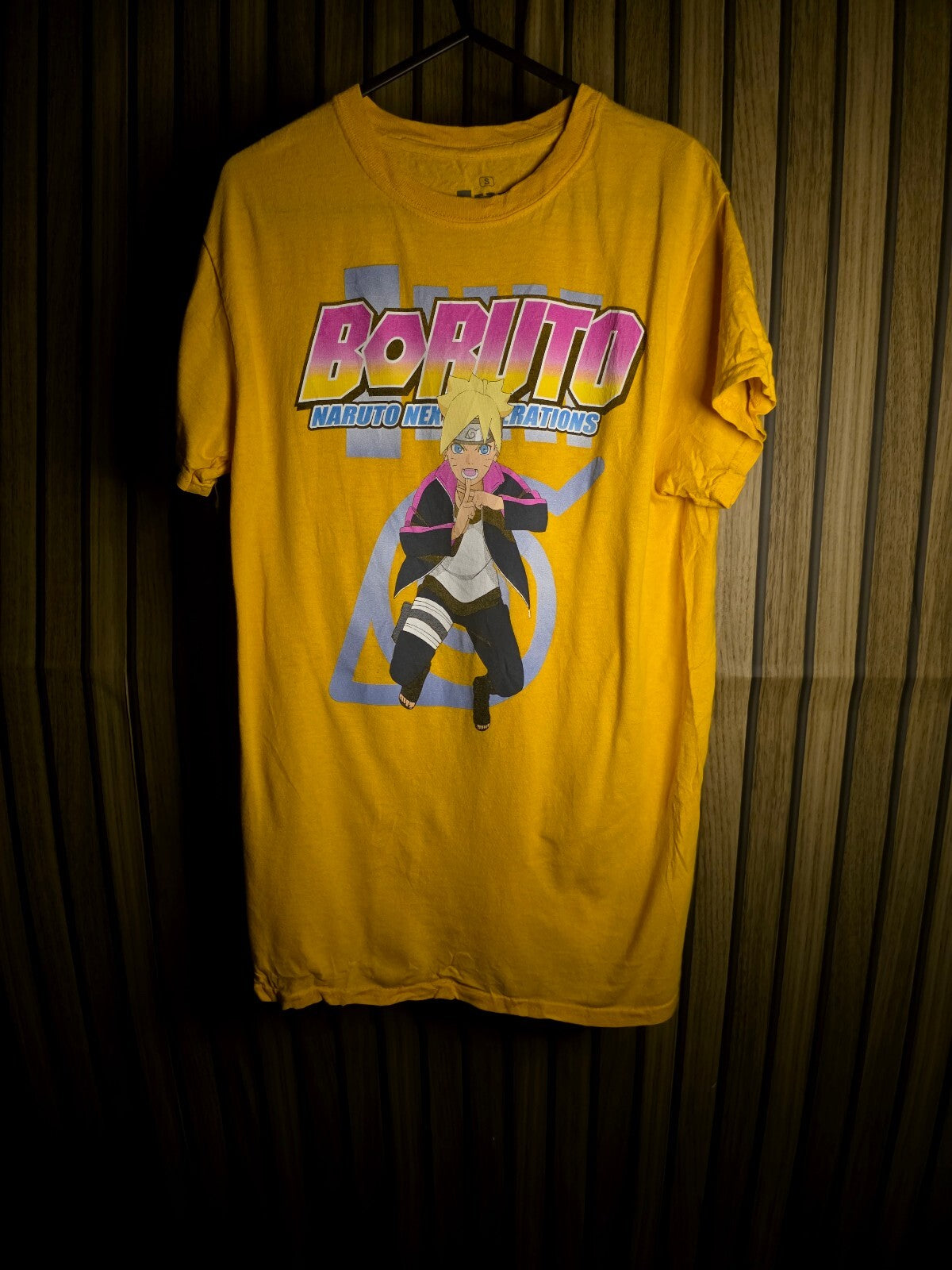 Boruto Naruto Next Generations T Shirt Yellow AN912