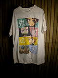 Demon Slayer Character Panel T Shirt White M AN914