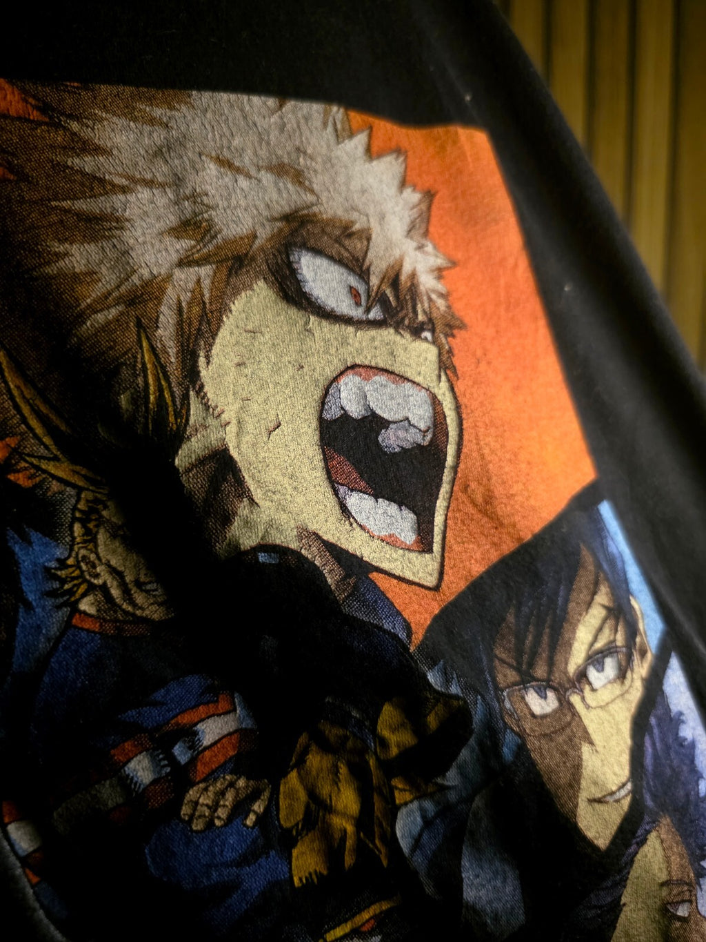 My Hero Academia Character Collage T Shirt Black AN926