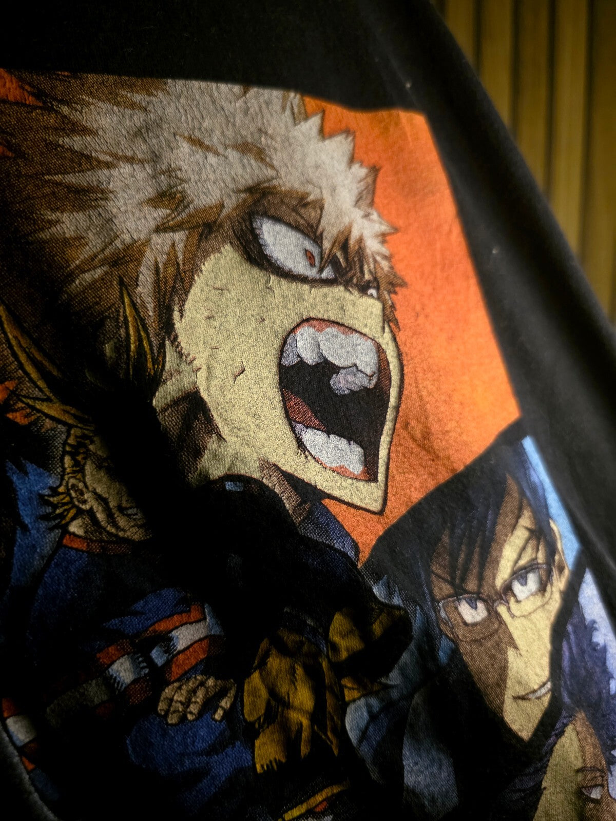 My Hero Academia Character Collage T Shirt Black AN926