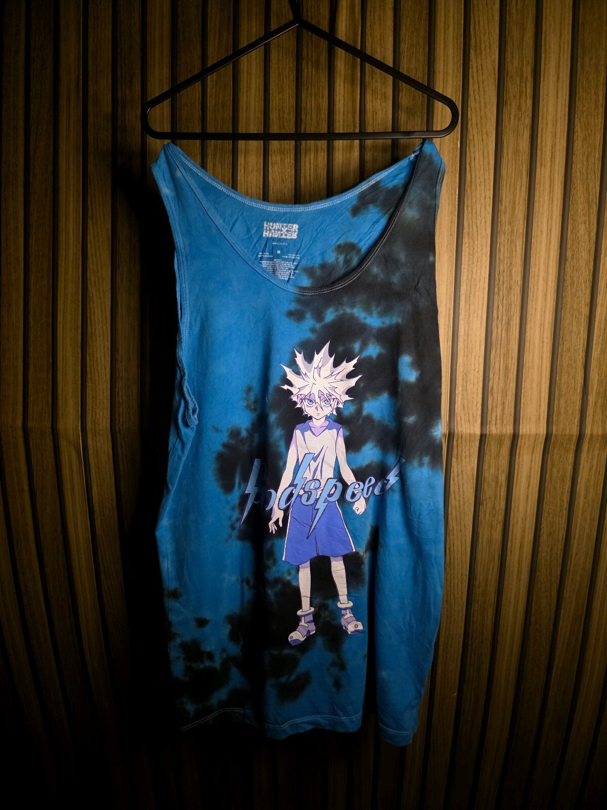 Hunter x Hunter Killua Tank Top Blue M AN932