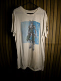 Gen Lock Mecha Graphic T Shirt White M AN935