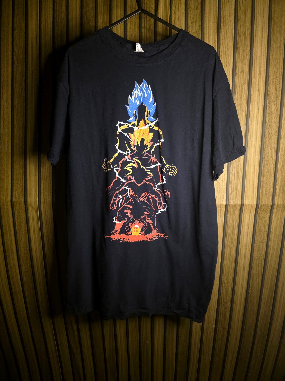 Anime Graphic T Shirt Navy AN939