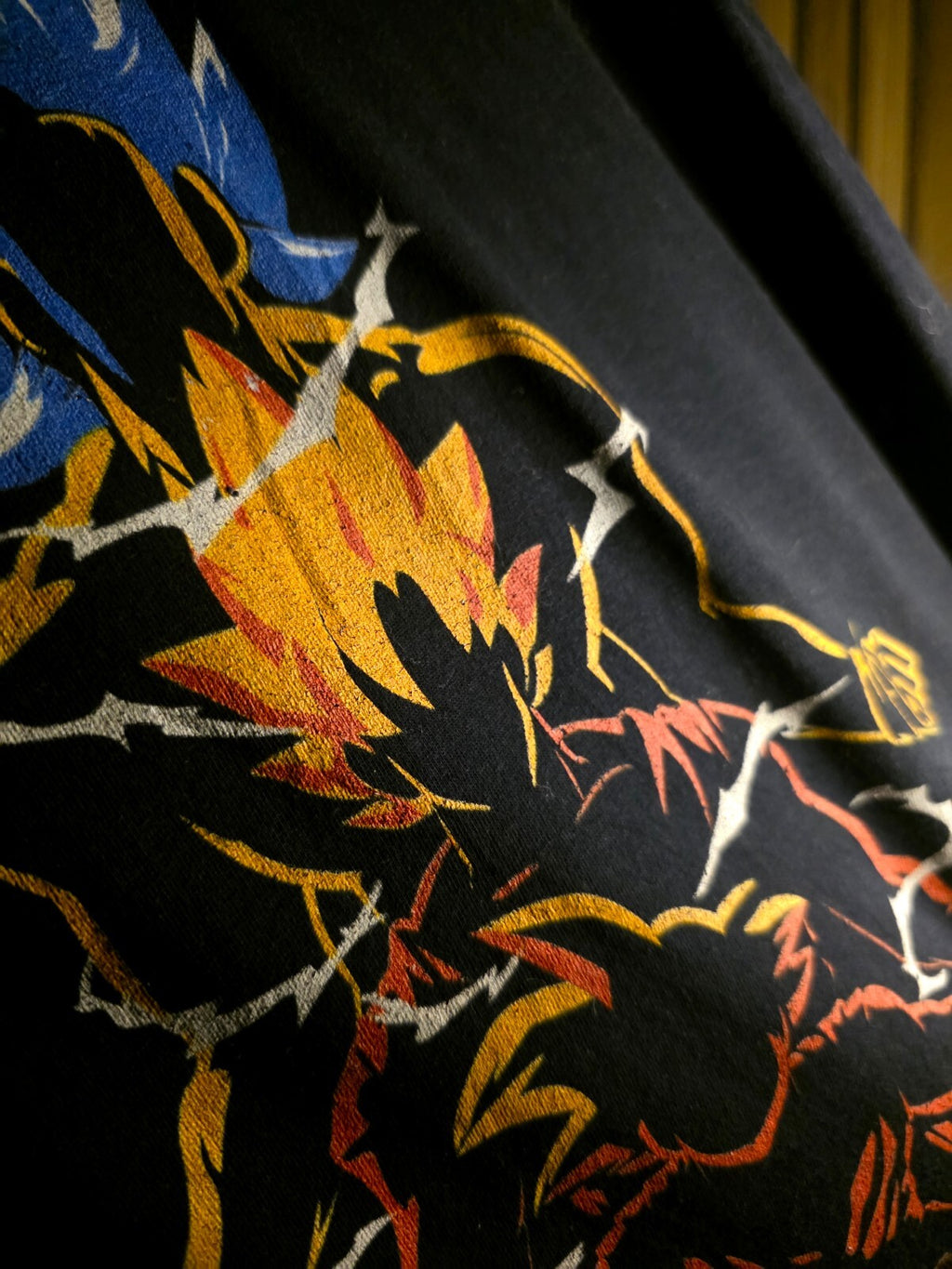 Anime Graphic T Shirt Navy AN939