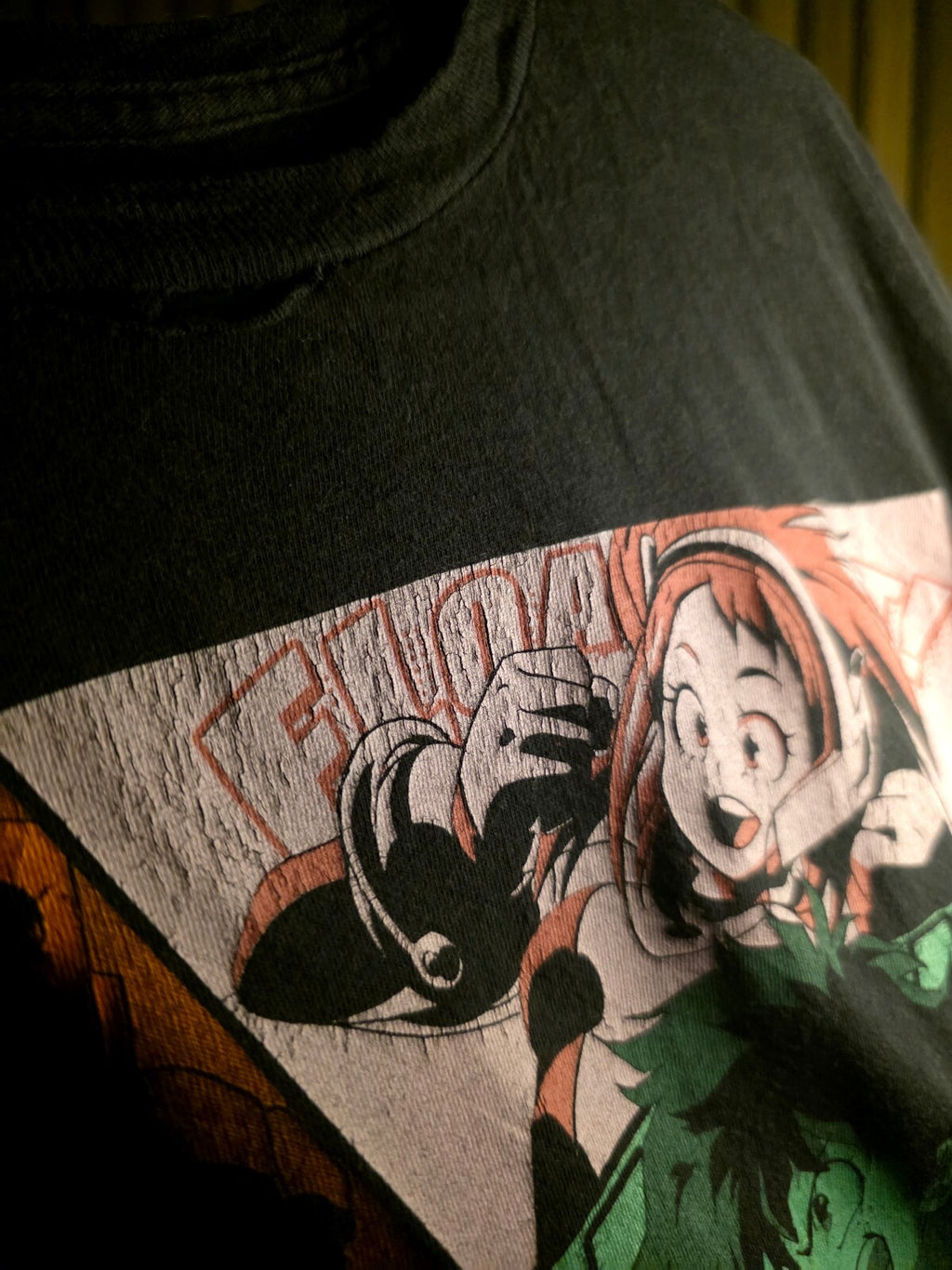My Hero Academia Collage Graphic T Shirt Black AN944