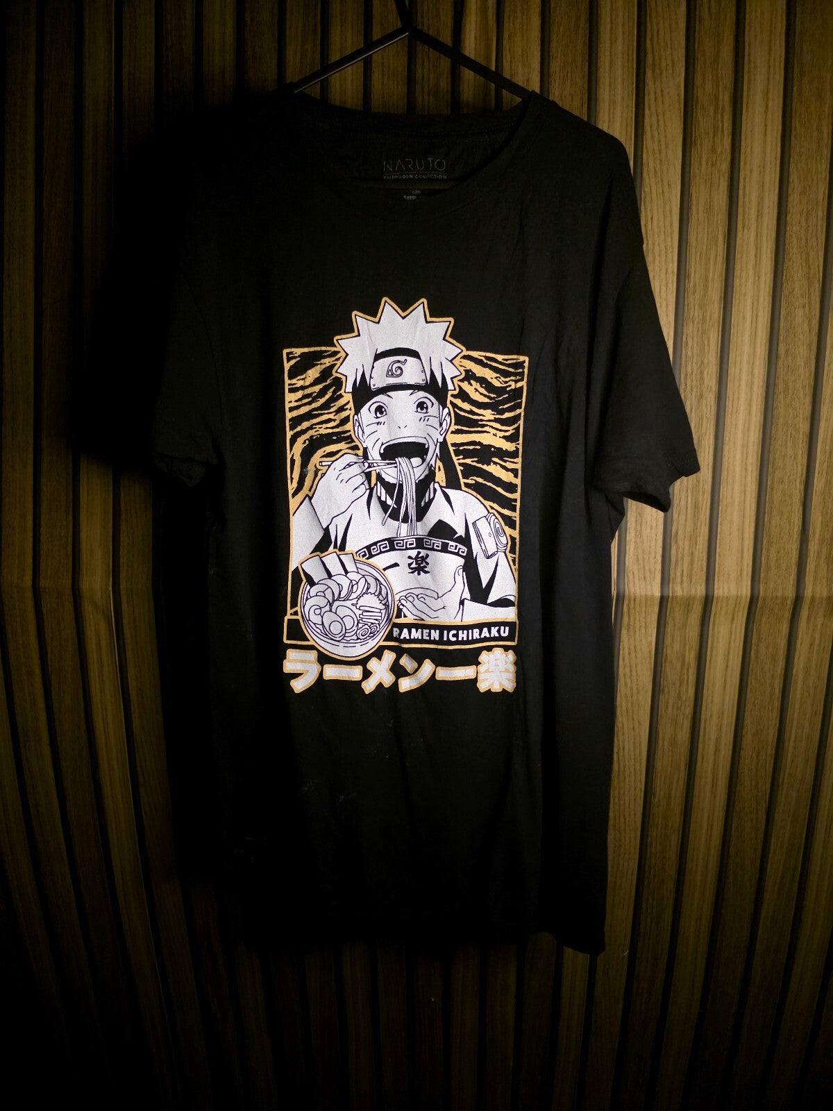 Naruto Ramen Graphic T Shirt Black AN945